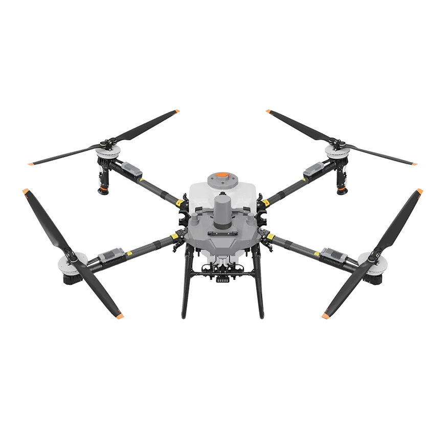 DJI Agras T70P visto desde arriba